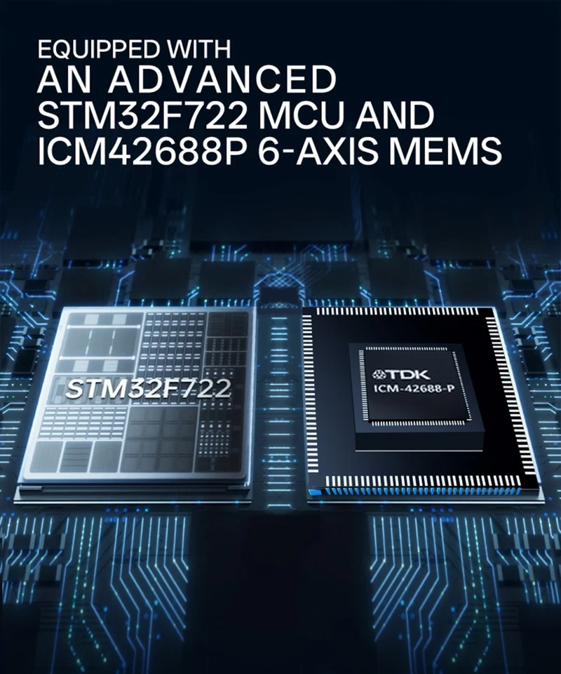 RadioMaster RC Plane Gyro NEXUS-X Helicopter Gyro 5-16V 256MB Support CRSF ELRS - Image 4 of 4