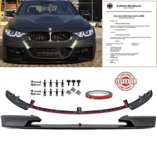 Frontspoiler passt f�r BMW 3er F30 F31 M-Paket Lippe Sport-Performance Schwarz