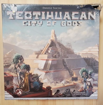 TEOTIHUACAN City Of Gods Board Game SEALED 2018, Box Damage