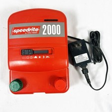 Speedrite 2000 Energizer 20 Mile Fence Charger AC/DC Powered 80 Acres
