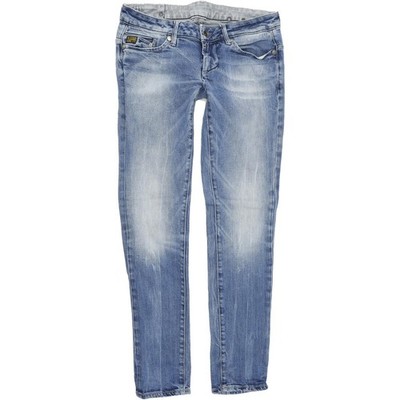 G-Star Damen Jeans blau Skinny Slim Stretch W28 L32 (63317)