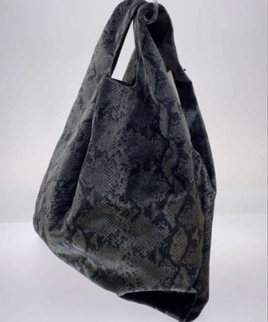 Mm6 Maison Margiela Tote Bag Python Pattern Velor… - image 2
