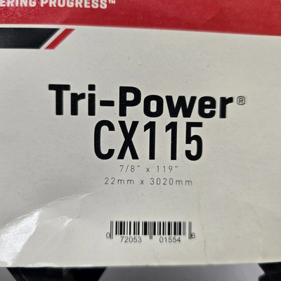 Gates Tri-Power CX115 V-Belt 7/8 x 119'' 22mm x 3020mm USA