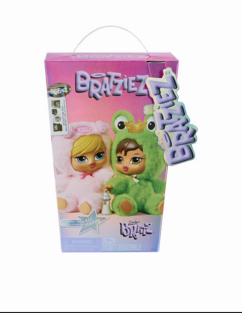 Bratz Bratziez Iconz Series Plush Blind Box With Charm Aka Bratz