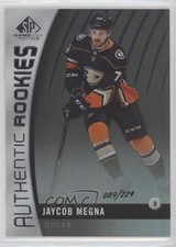 2017-18 SP Game Used Authentic Rookies Rainbow 89/224 Jaycob Megna #183 0ti