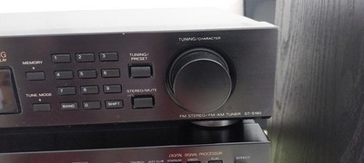 Sony FM Stereo FM/AM Tuner ST-S190 Schwarz Technisch Top