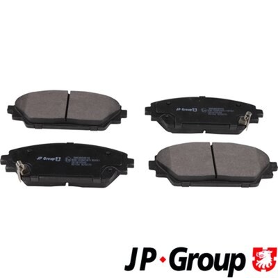 JP GROUP Bremsbelagsatz Scheibenbremse JP 3863604910 für BN DK CX BM MAZDA 30 DM