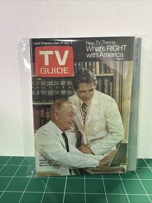 TV GUIDE September 1969 MARCUS WELBY ROBERT YOUNG JAMES BROLIN GINA LOLLOBRIGIDA