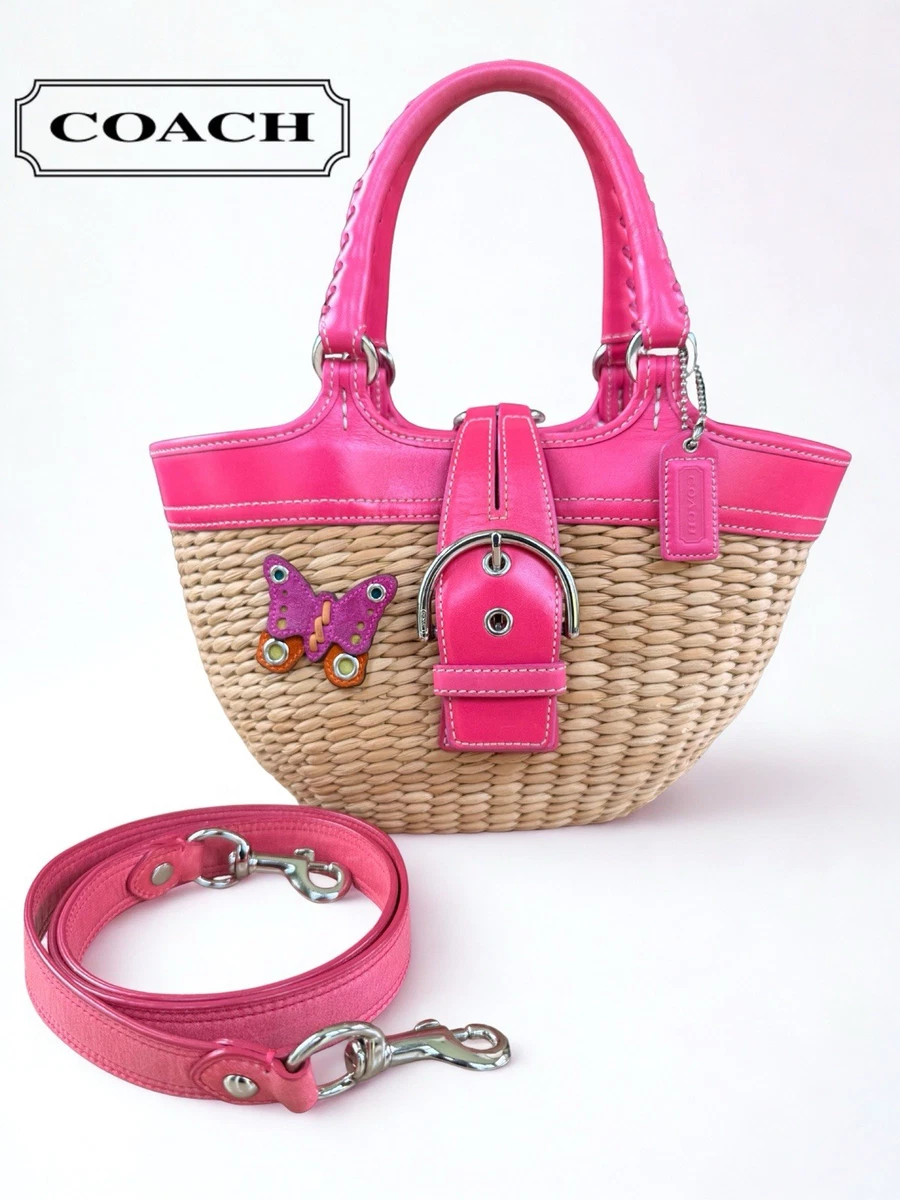 Coach Pink Butterfly Bags & Handbags for Women for sale - eBay