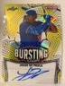 2025 Leaf Vivid Josue DePaula 1/1 Yellow Auto Bursting w/ Talent