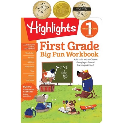 First Grade Big Fun Workbook - paperback Highlights Learning