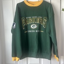Lee Sport Green Bay Packers Vintage Crewneck Sweatshirt NFL Size Medium NFL 90s