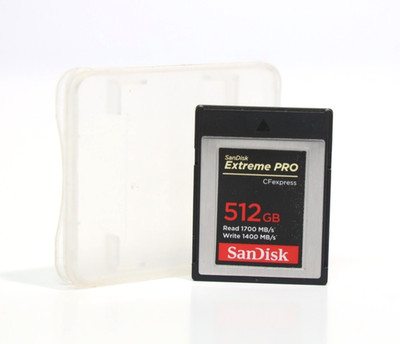SanDisk Extreme Pro 512GB CFexpress Card Type B 1700/1400MB/S