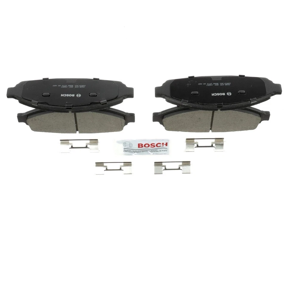 Bosch QuietCast Ceramic Brake Pad and Rotor Kit For 03-11 Ford Crown Victoria Foto 2 de 4
