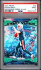 156301433 Drake Maye 2024 Panini Prizm #22 Green Wave Fireworks Rookie RC PSA 9