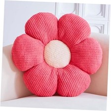 Flower Pillow Flower Decorative Throw Pillows for Large-19.6 Inch Peach Pink