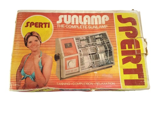 SPERTI SUN VALLEY SUN LAMP PT-9, getestet funktioniert