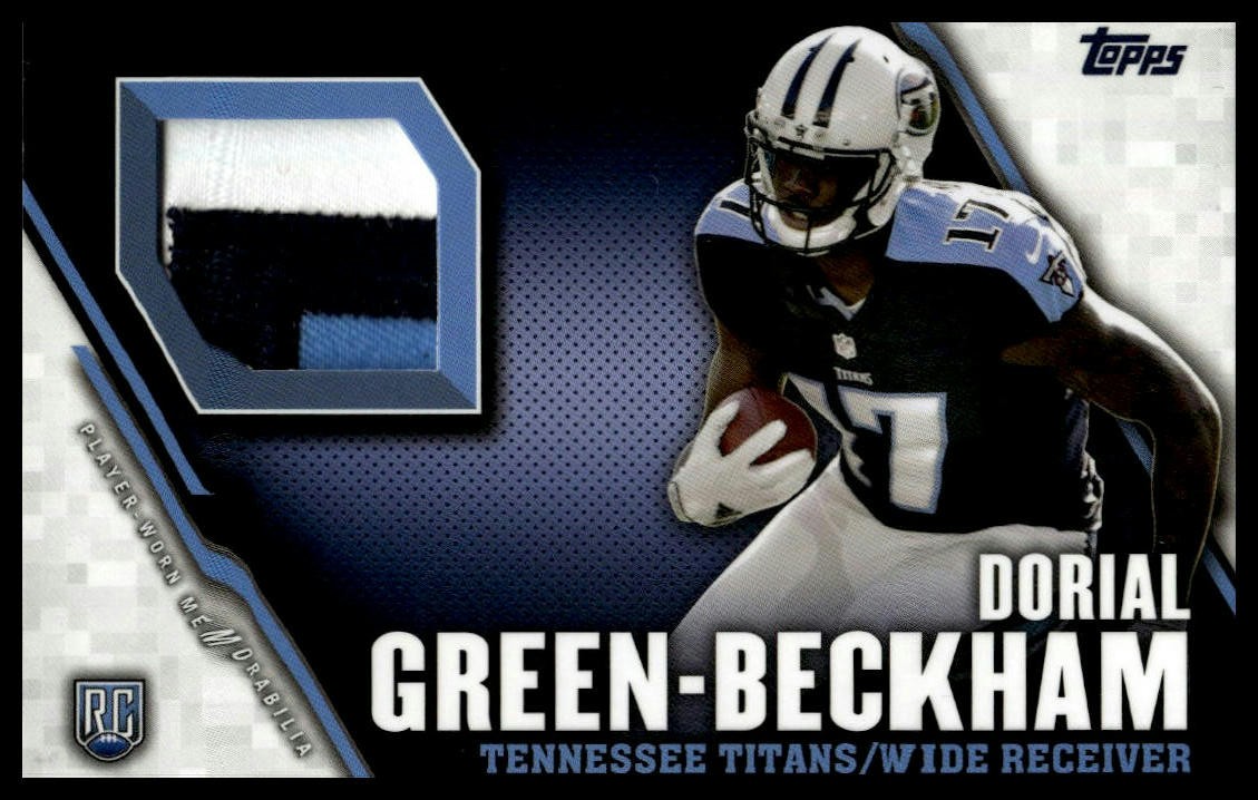 2015 Topps #TRP-DG Dorial Green-Beckham Rookie Patches MEM
