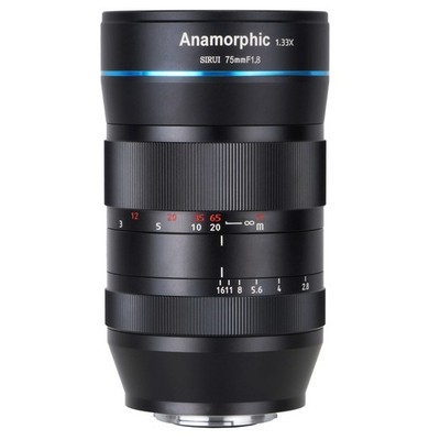 Sirui 75mm f/1.8 1.33x Anamorphic Lens for Canon EF-M #SR75EFM