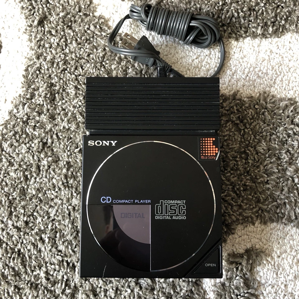 Vintage SONY D-5A CD Compact player AC ADAPTOR AC-D50