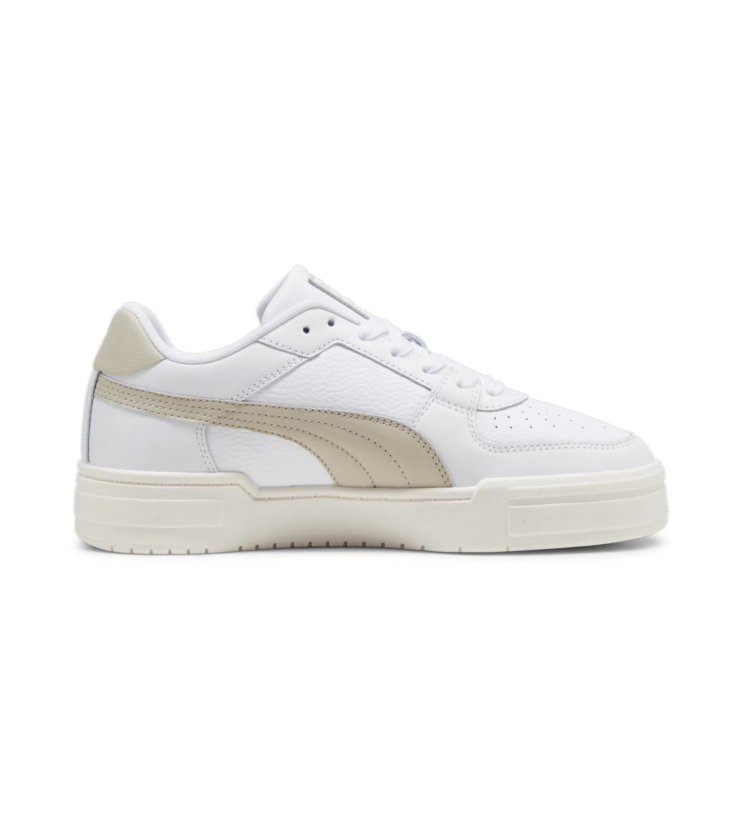 Puma UK 4 Unisex CA Pro Classic Trainers White/ Desert Dust 38019056 New