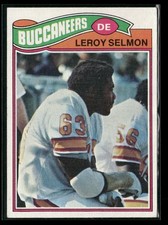 1977 Topps - Leroy Selmon #29 Rookie Card (RC) Buccaneers Lower Grade FR-GD. rookie card picture