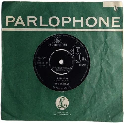 The Beatles I Feel Fine 7" Single (1964) Parlophone R 5200