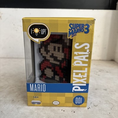 Super Mario Bros. 3 Mario PDP Pixel Pals Light Up Collectible Figure 001 New NIB