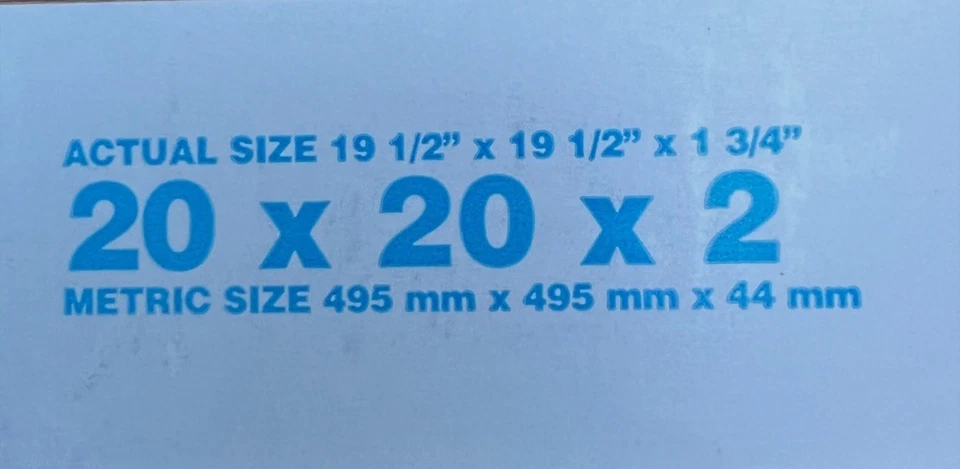 20 X 20 X 2 Air Filter Merv 10 (2 Pack) - Image 2 of 3