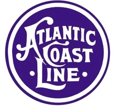 Atlantic Coast Line Railroad Railway Train Sticker Decal