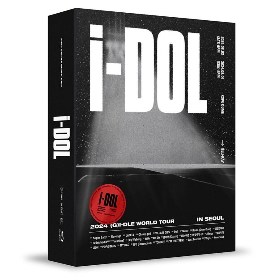 G)I-DLE [2024 WORLD TOUR iDOL IN SEOUL] BLU-RAY/2 CD+Photo