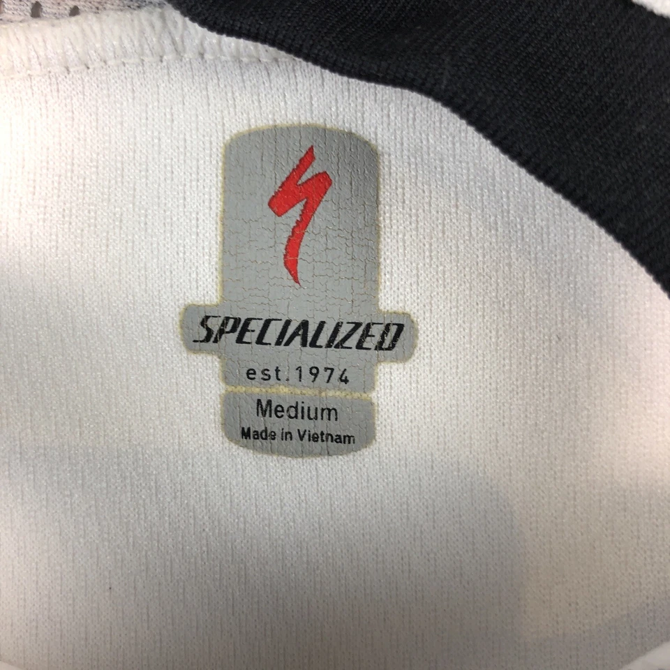 Jersey de descenso Specialized BMX malla blanca para hombre talla mediana camuflaje Foto 2 de 4