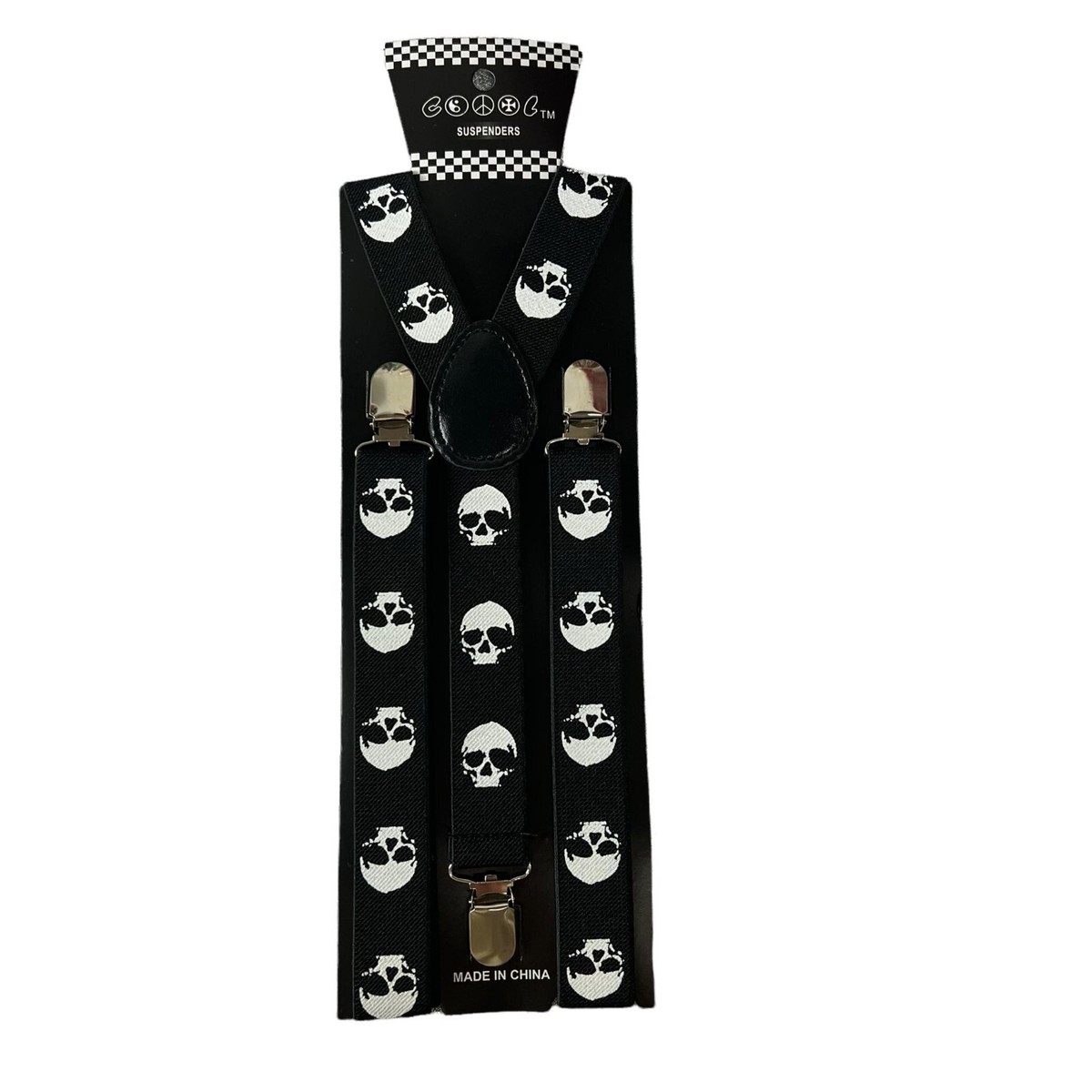 DESIGN Bow Tie And Suspenders Set In Burgundy