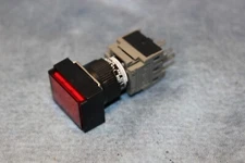 New Fuji AH165-TGL Electric Red Pushbutton 5A 24V