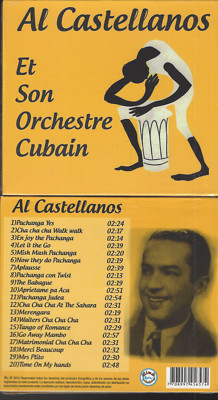 RARE SALSA CD AL CASTELLANOS Et Son Orchestre Cubain Now they do pachanga
