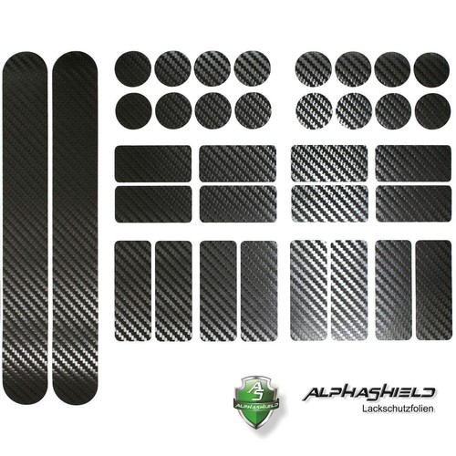 RAFIYU Fahrrad Schutzfolie - 8-tlg. Set Für Rahmen & Kettenschutz