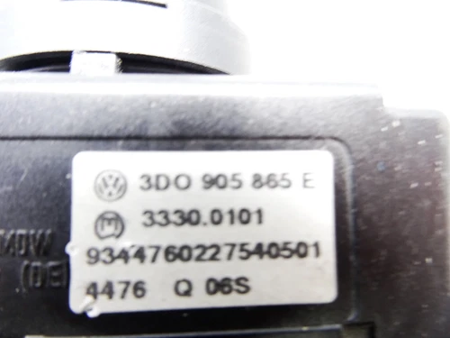 3D0905865E Conmutador De Arranque para AUDI A8 (4E) 3.0 TDI Quattro 2005 211547 - Imagen 3 de 4