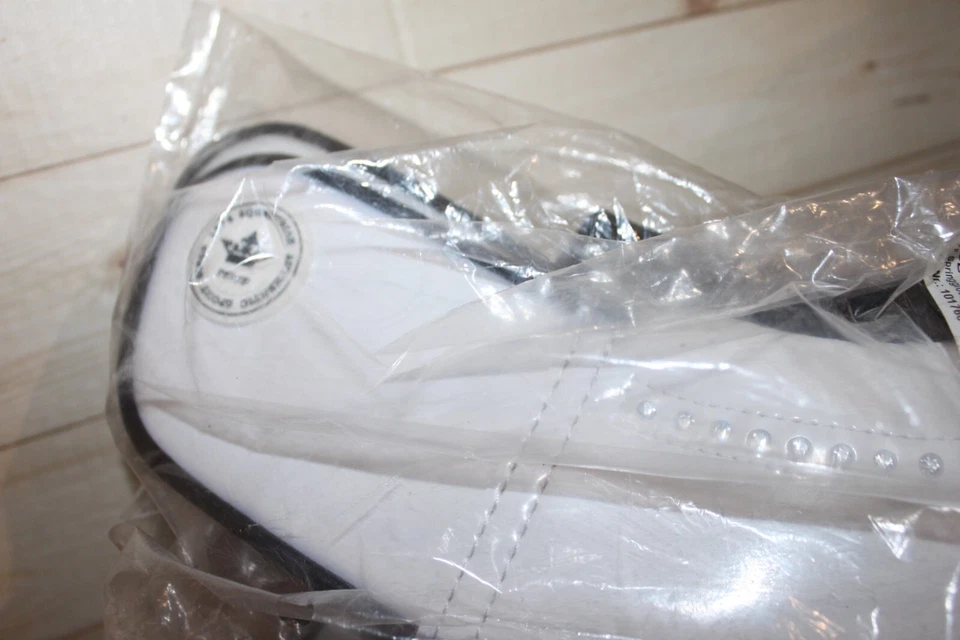 Weisse Hufglocken Lack mit Strass Telde Gr. L 2 Paar - Bild 2 von 3