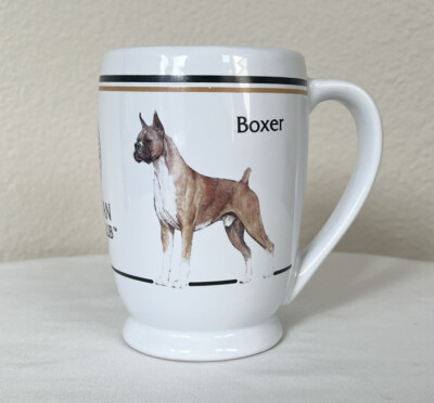 American Kennel Club Incorporated Dog Boxer Breed Coffee Mug