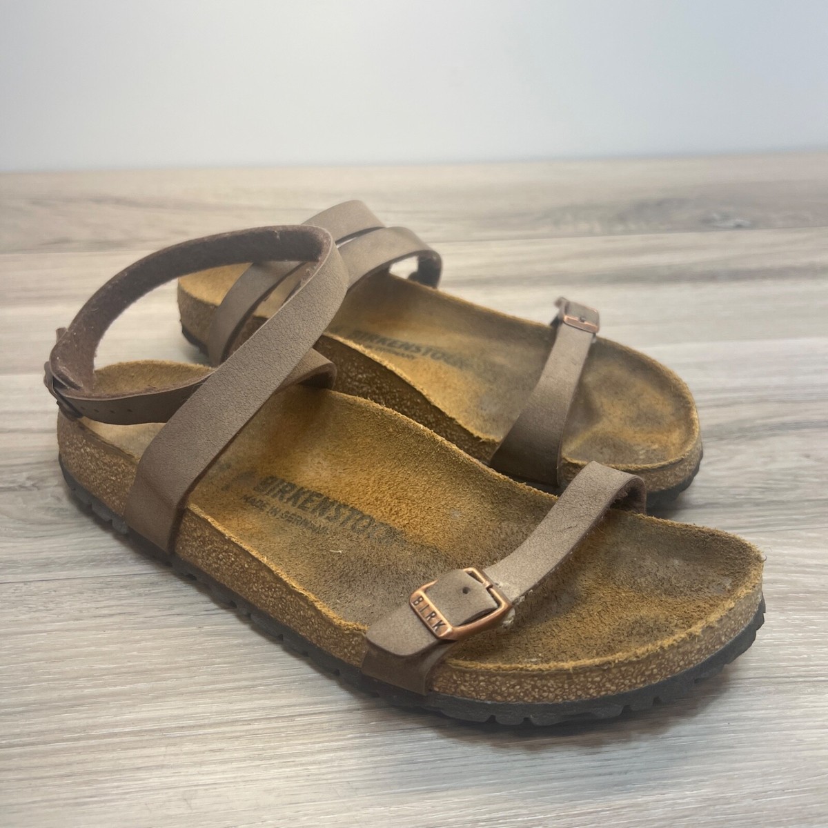 Birkenstock Yara Habana Ankles Sandals Womens Size 8 EU 39
