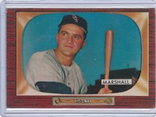 1955 Bowman Baseball Card #131 Willard Marshall Chicago White Sox - Ex-