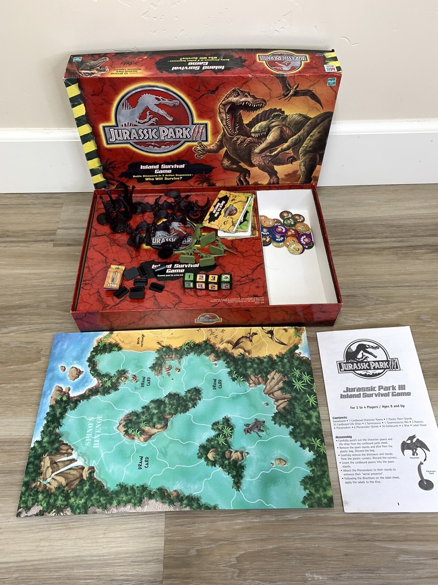 Schmidt Spiele Jurassic World – Rückkehr Nach Isla Nublar – Deck-Building Spiel, Für 2-4 Spieler, Ab 9 Jahren