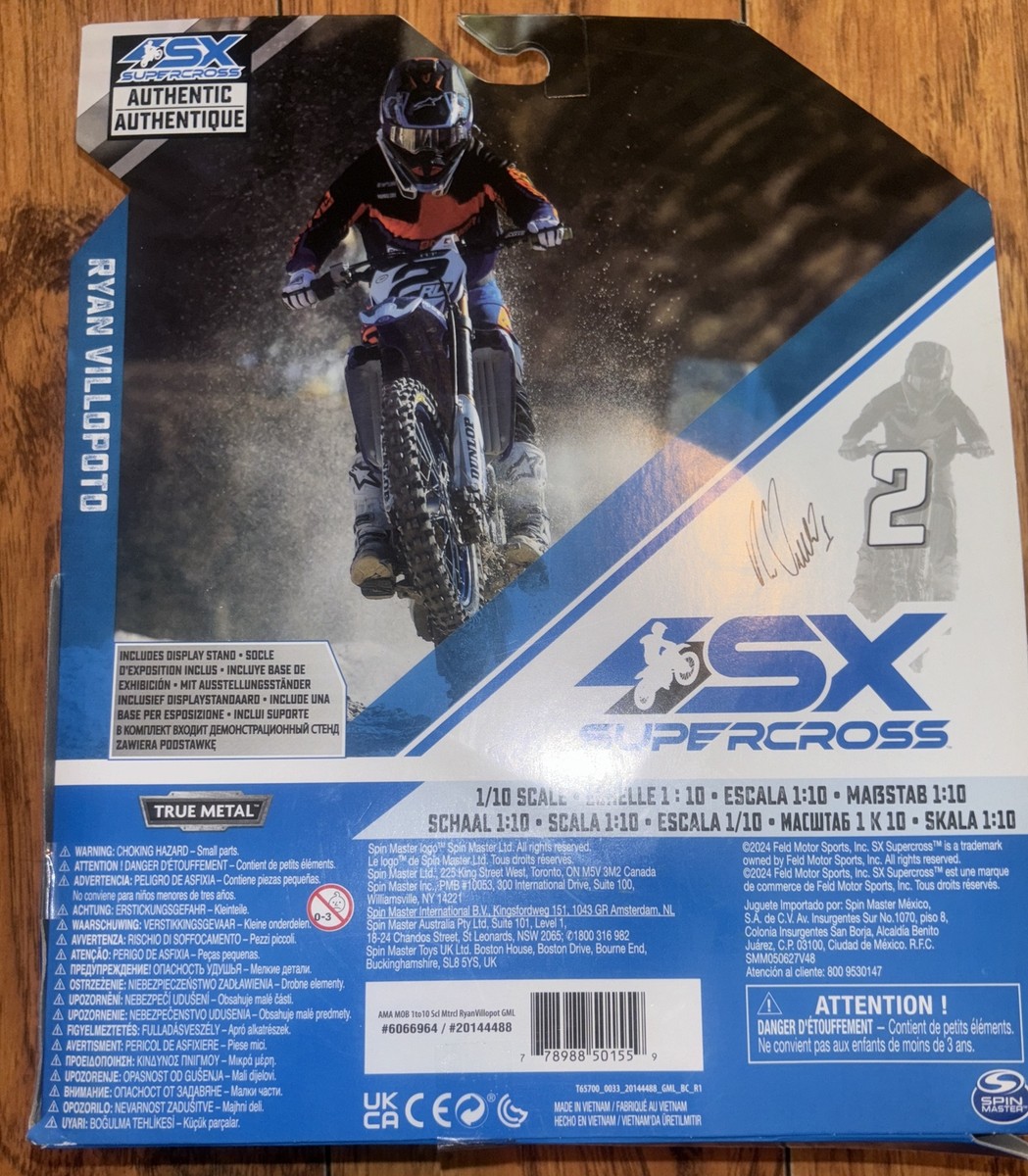 Dirt Bike Ryan Toy Bike SX Supercross Ryan Villopoto Motorcycle