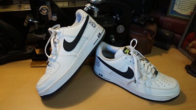 %Nike Air Force 1 Low NY Vs. NY White Black Size 12 Men / A 19 Nike Air Force 1 Low NY vs. NY 2020 for Sale | Authenticity  main image 4