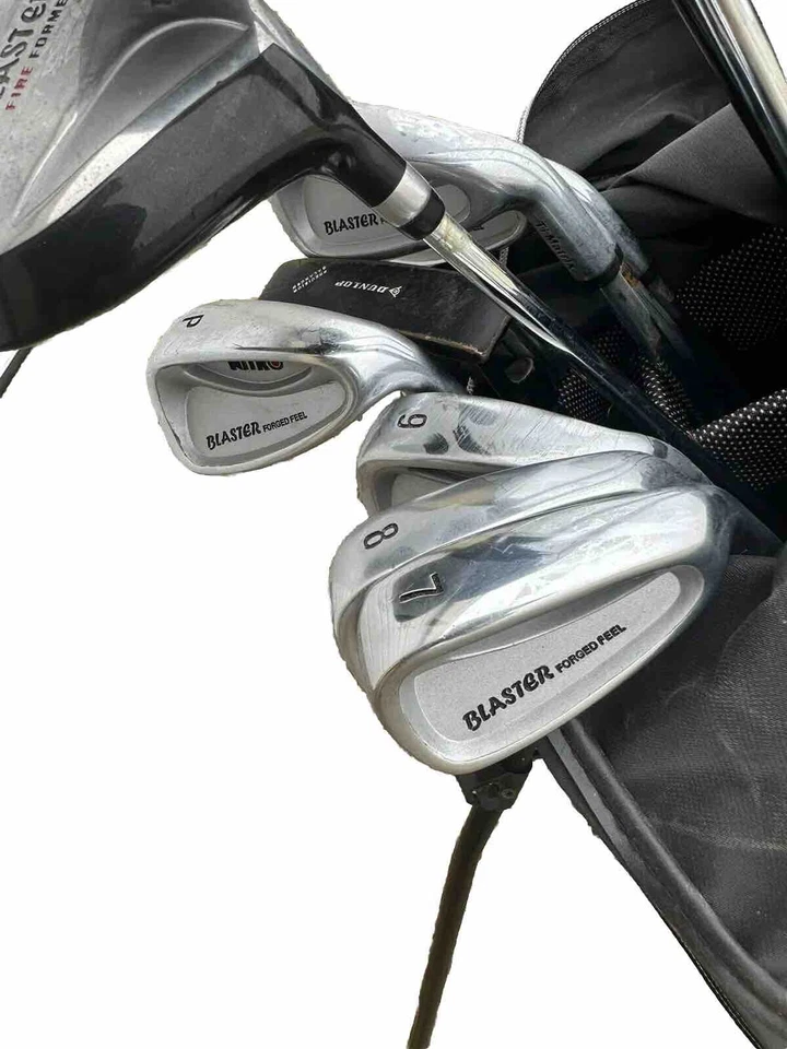 Nitro Blaster Golf Set Stand Bag 1–3- 5 Woods 4-5-6-7-8-9-P Irons - Image 4 of 4