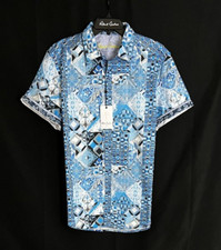 Robert Graham HAYDEN Geo Floral 238 XL Classic Short Sleeve Shirt NWT X-Large