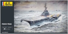 Heller 81071 1:400th scale Collection Historique Aircraft carrier Foch 1965