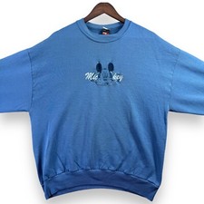 Vintage 90s Disney Mickey Unlimited Made USA Crewneck Sweatshirt Sz Large L