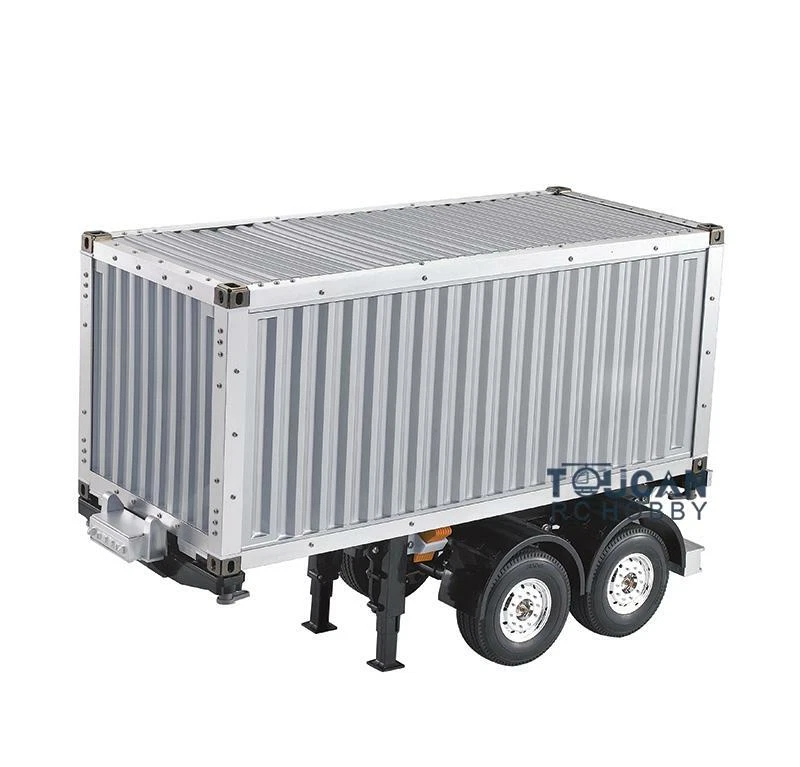 RC TOUCANRC 20ft Model Chassis Container 1/14 Semi Trailer for TAMIYA Tractor - Image 2 of 3
