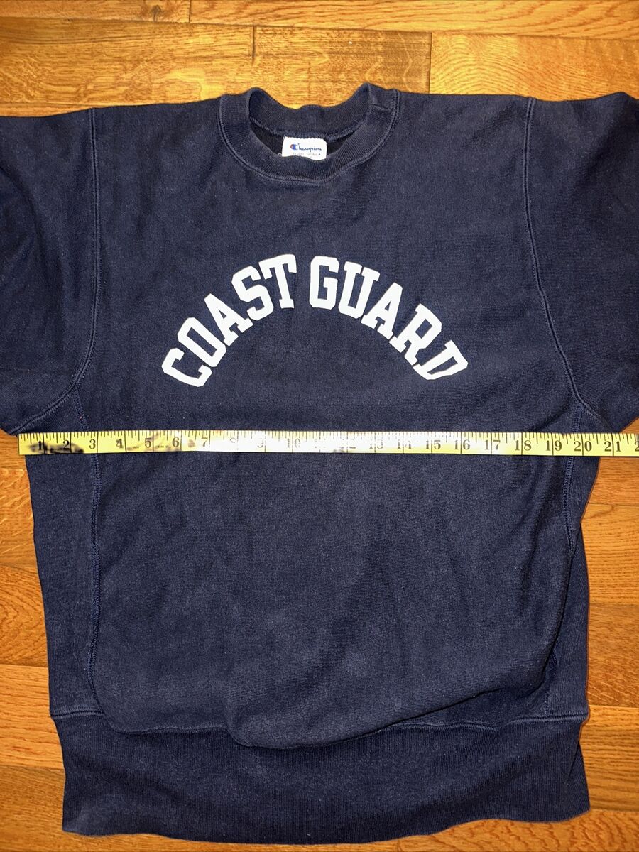 Vintage 80s Coast Guard Champion Reverse Weave Warmup Vintage 80s Coast Guard Champion Reverse Weave Warmup